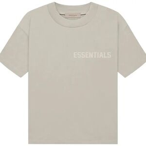 Fear of God Essentials Smoke Tan Tee Brand New Size Small Brand New with Tags